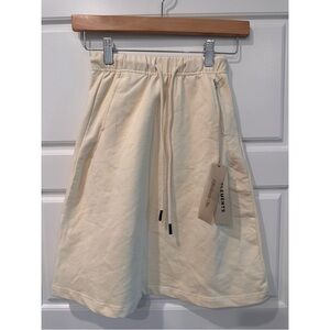 NWT Elements Girls Skirt - cream color A-Line size 10